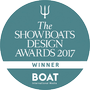 Winner The ShowBoats Design Awards logo