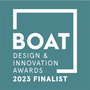 Boat International Design & Innovation Awards Finalist logo