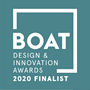 Finalist Boat International Design & Innovation Awards logo