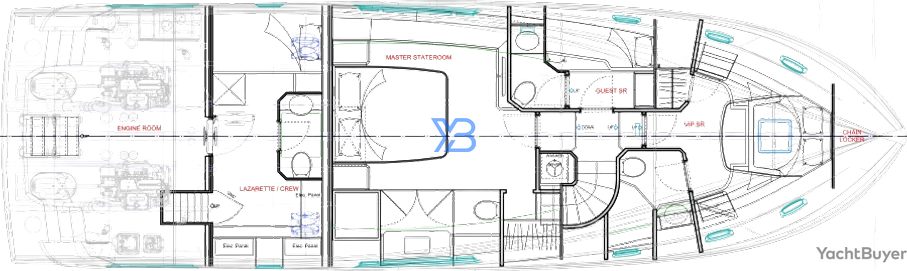 Lower Deck Outer Reef 620 Trident Evo