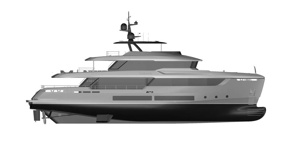 ATLANTE CLASSIC 35 EXPLORER YACHT HULL # 2 for sale 26
