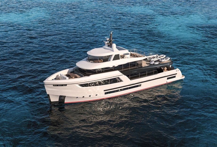 WATCH: Inside the First 40m Bering 125 Explorer Yacht as Build Progresses