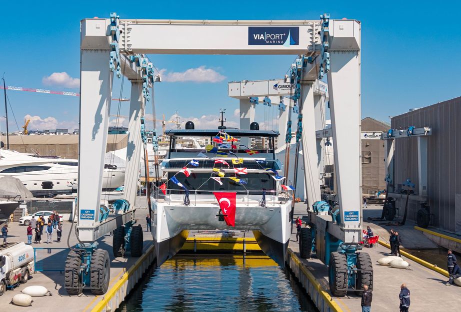 First VisionF 65 Catamaran Launched as Turkish Yard Enters Sub-80ft Market
