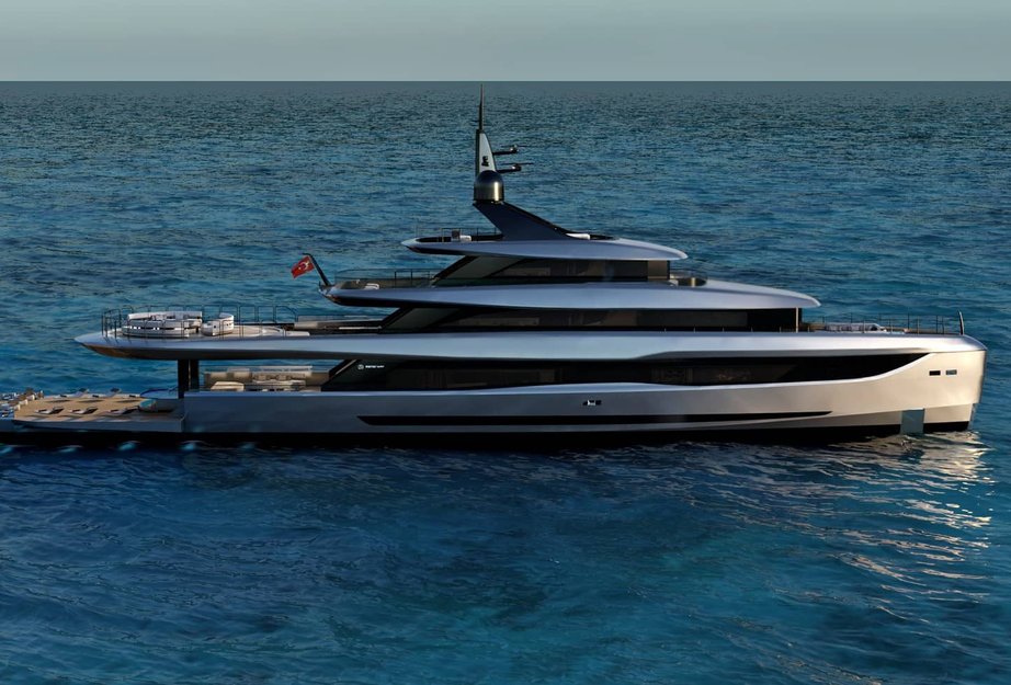 Mengi-Yay’s Virtus XP Superyacht NB113 Enters Outfitting