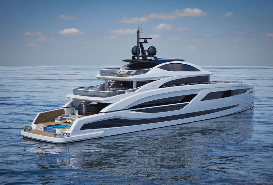 Lazzara Yachts Unveils 50m Flagship LMY 165 Superyacht