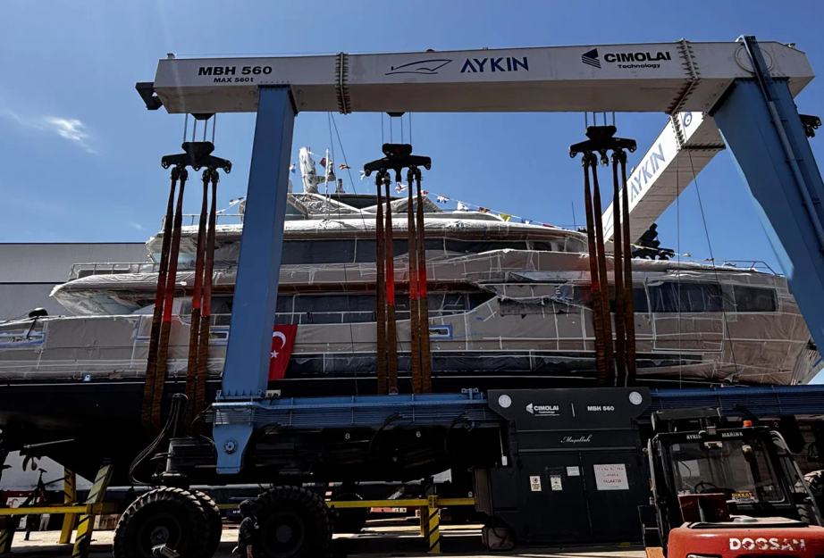 First 44m Orion Yachts Superyacht Orion One Launched in Turkey
