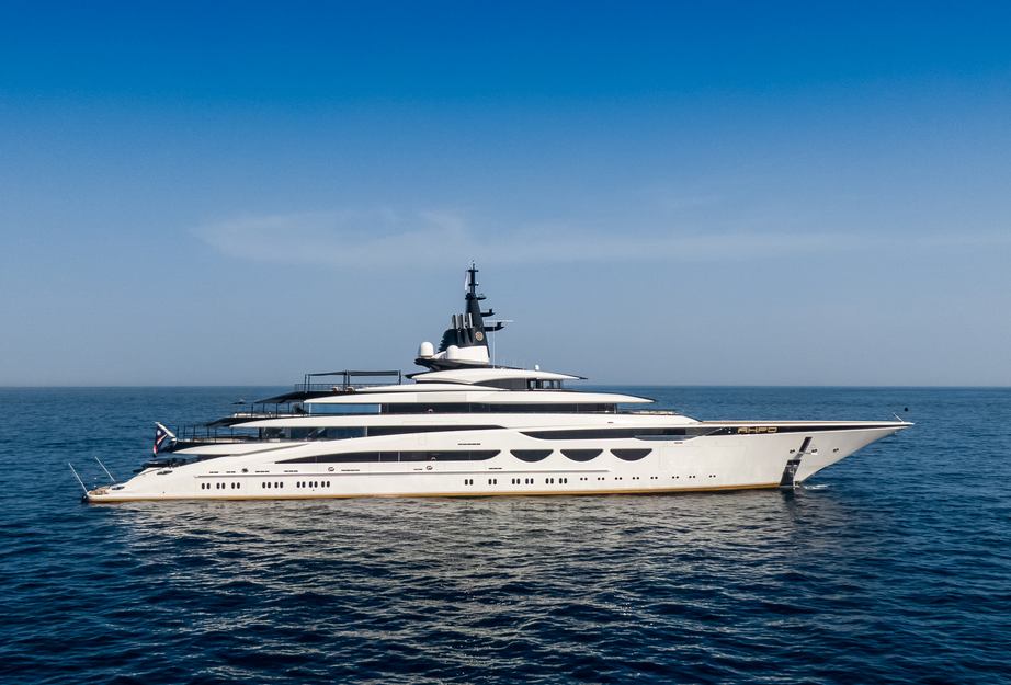 Award-Winning 115m Superyacht Ahpo Has Been Sold