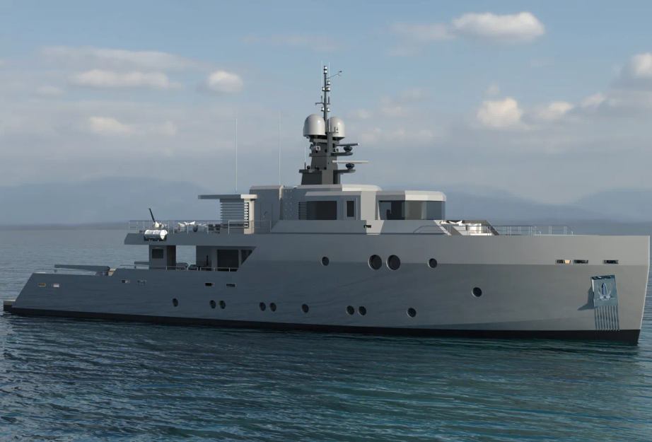 WATCH: Andrew Tate Gives Detailed Tour of 41m Superyacht Obsidian Blade Under Construction
