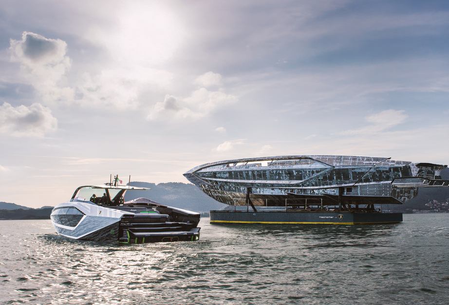 First Tecnomar for Lamborghini 101 Yacht Enters Outfitting Phase  