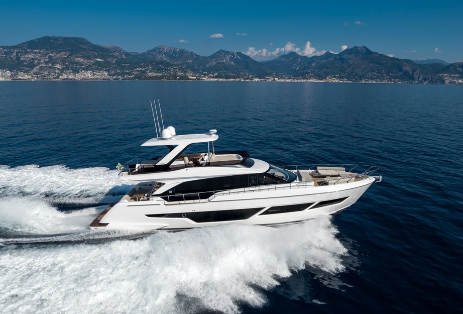 Ferretti Yachts Officially Launches All-New Ferretti 670 Flybridge Boat