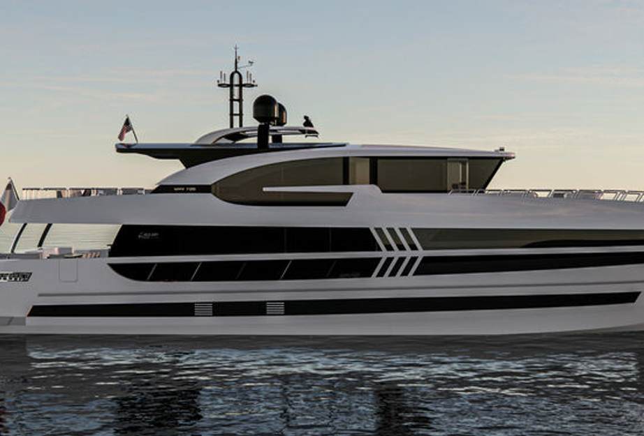 First 31m Lazzara UHV 100 Superyacht Sold