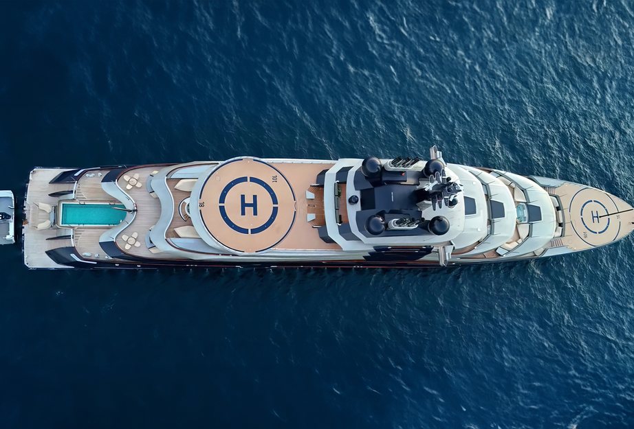 The 6 Largest Superyachts Delivered in 2024