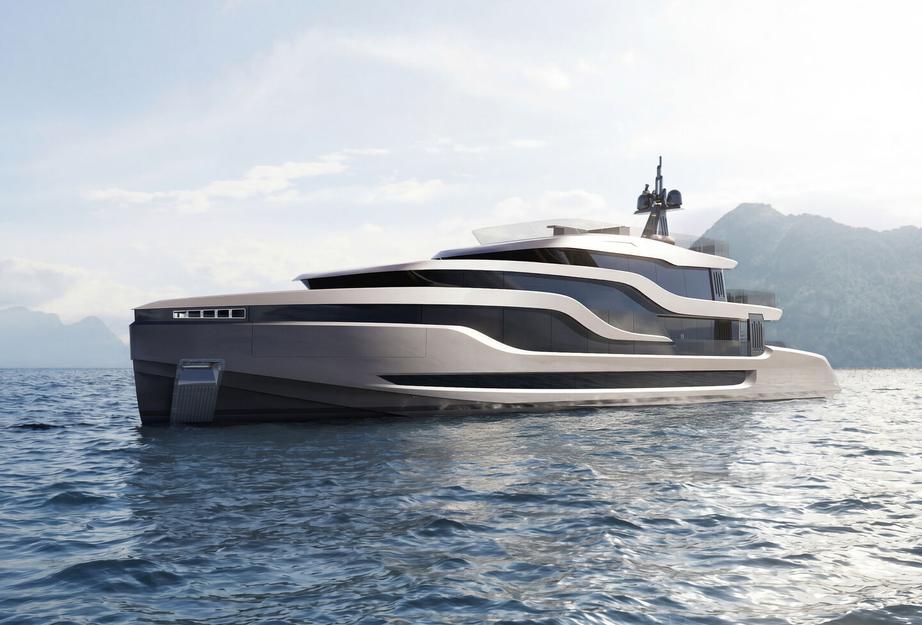 Amer Yachts Reveals 42m All-Aluminum Amer 42A Superyacht