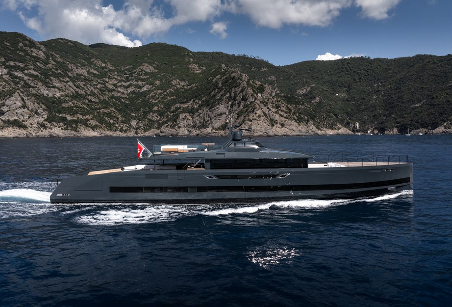 Discover Alia Yachts' 45m Custom Superyacht SAN in New Photos