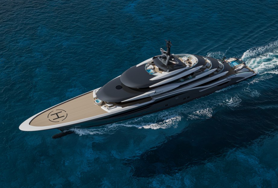 ISA Yachts Reveals 86m Amarcord 86 as Second Large Yacht Collection Project