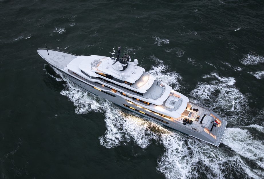 Oceanco Delivers 111m Diesel-Electric Superyacht Leviathan for Gabe Newell