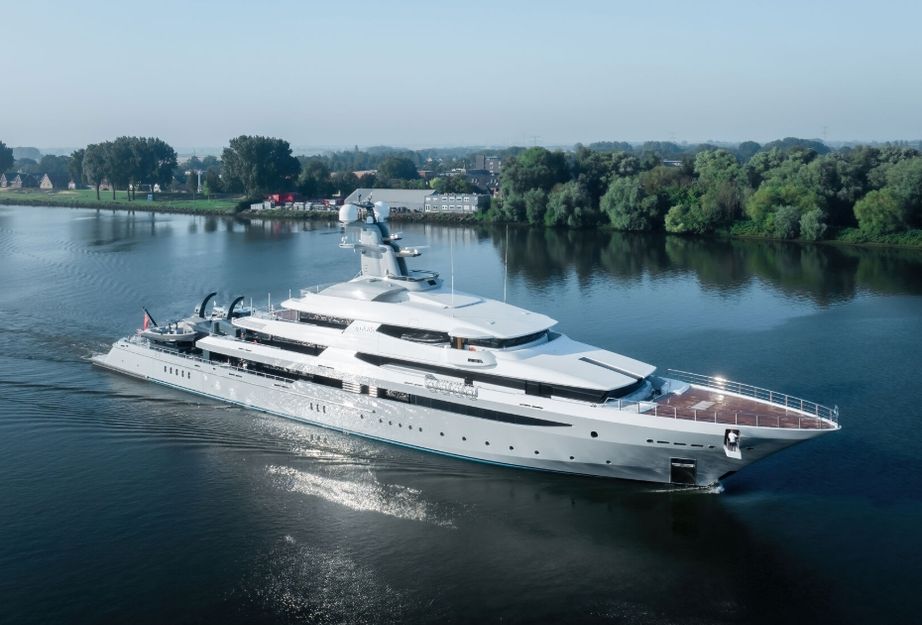 93m Oceanco Superyacht Draak Delivered Following Extensive Rebuild 