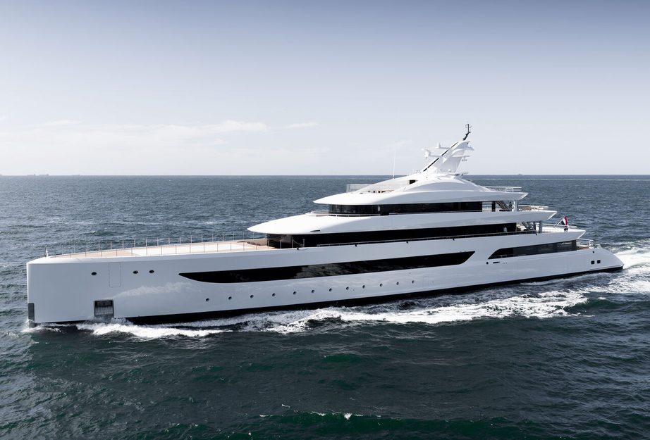 90m Feadship Superyacht Milky Way Begins Sea Trials Ahead of Delivery