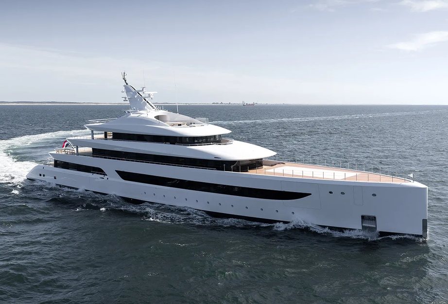 90m Feadship Superyacht Milky Way Delivered Following Custom Build