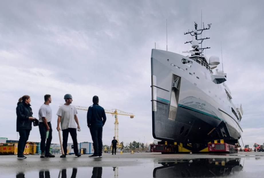 72m Damen Companion Yacht Indratus Emerges With New Look Following Oceanco Refit