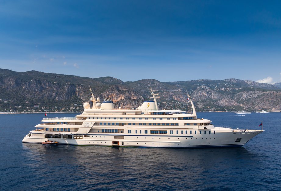 Exclusive: Royal Yacht Al Said Photographed by Drone for the First Time.
