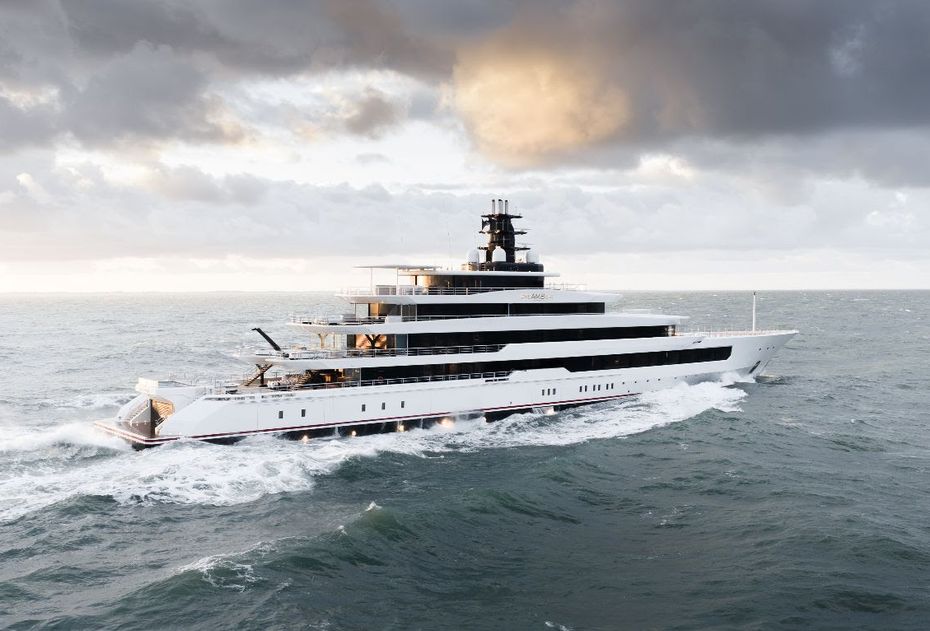 111m Oceanco Superyacht DreAMBoat Successfully Delivered