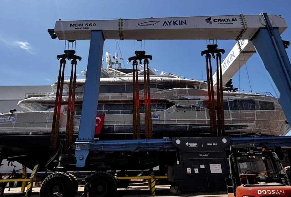 First 44m Orion Yachts Superyacht Orion One Launched in Turkey