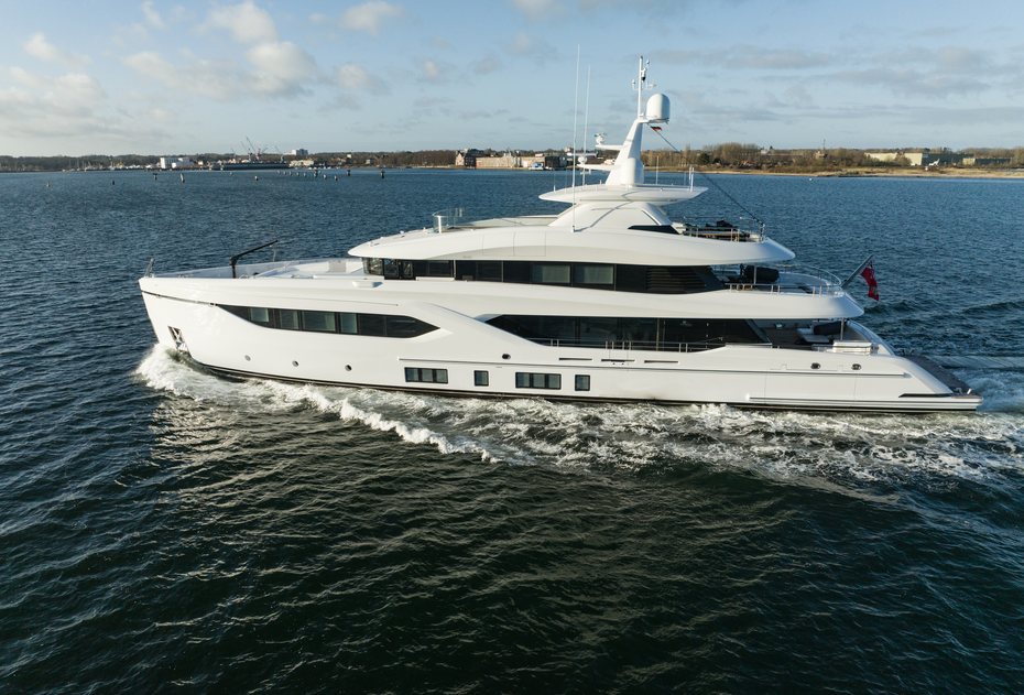 Conrad delivers third C144S superyacht as Project Moonlight becomes Miss Leen