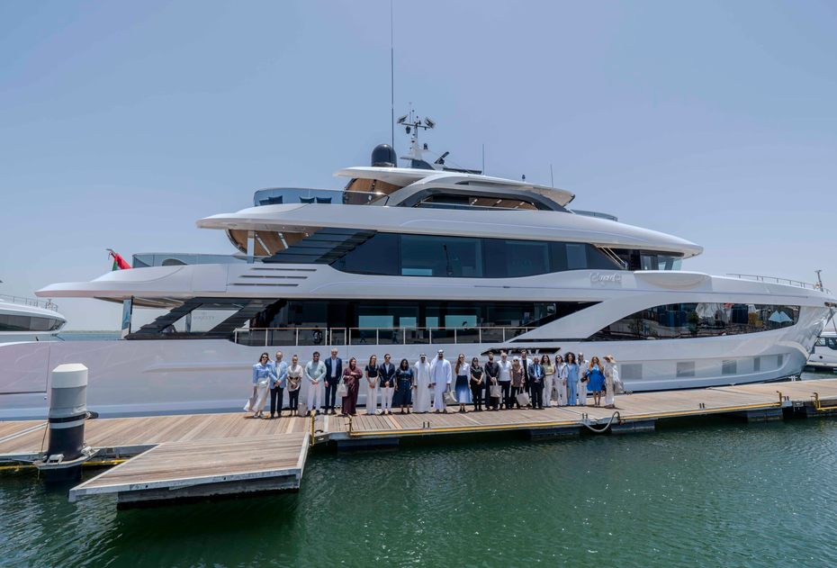 First 45m Gulf Craft Majesty 145 Superyacht Unveiled at Exclusive Shipyard Preview 
