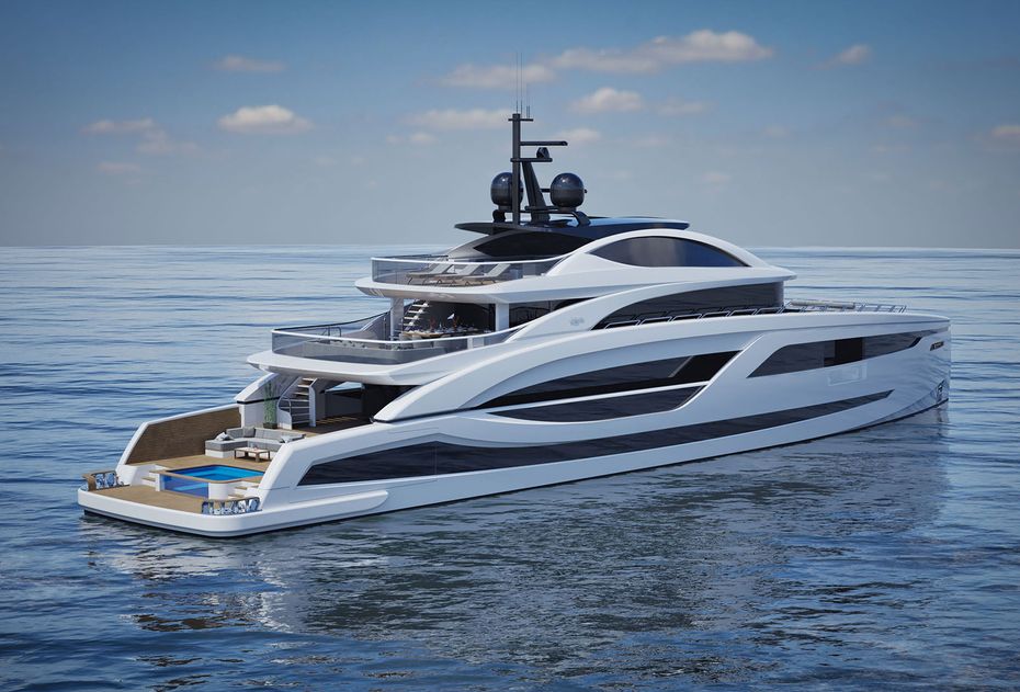Lazzara Yachts Unveils 50m Flagship LMY 165 Superyacht
