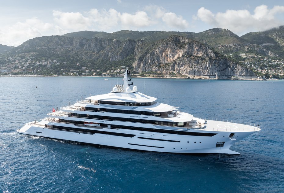 RENAISSANCE to be Confirmed as Largest Yacht at 2024 Monaco Show, Not KISMET