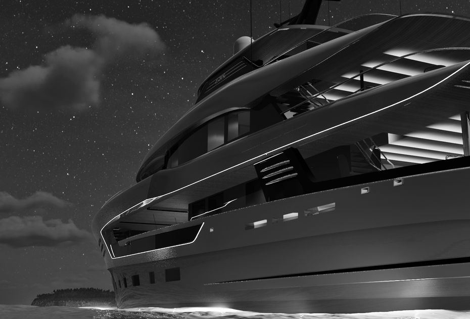 Alia Yachts Lays Keel for 43m Project TRIPLE X Explorer Yacht