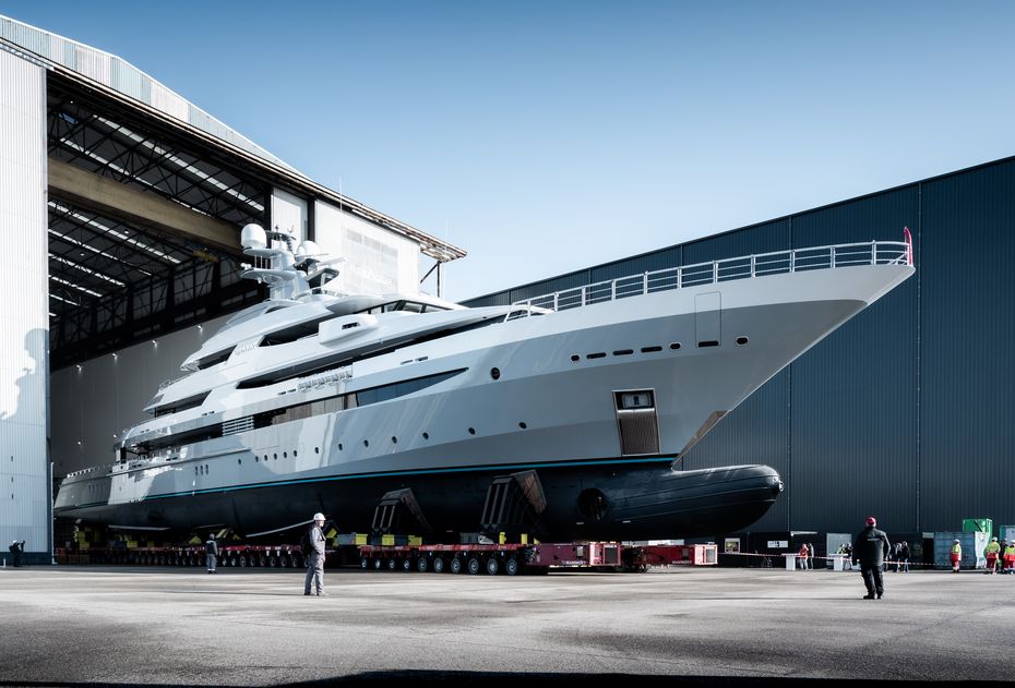 93m Oceanco Superyacht Draak Relaunched as Support Vessel  for Leviathan Following Major Operational Refit
