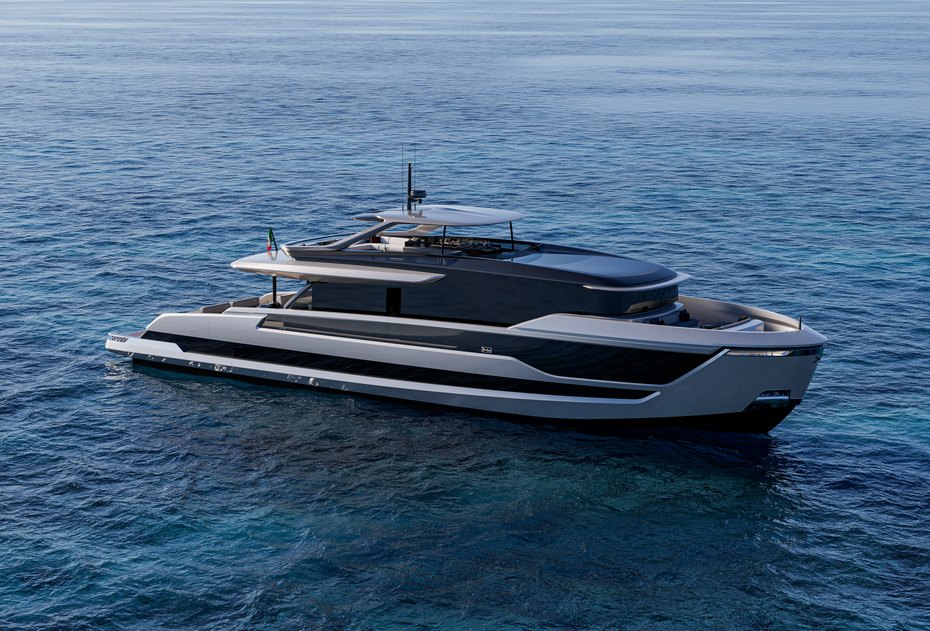 Watch the New Extra X110 Fast Yacht: First Interior Renderings Revealed
