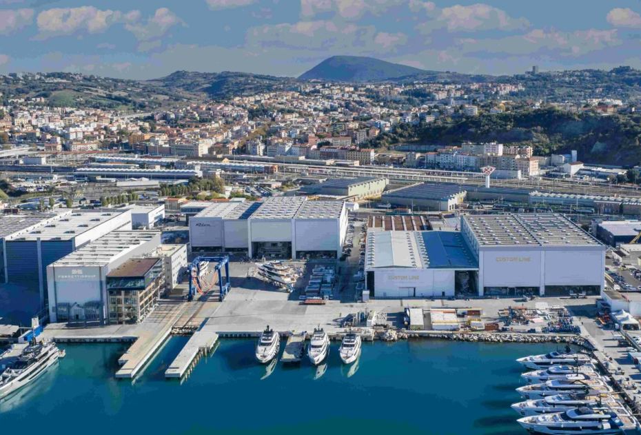 Ferretti Group Secures Approval for €3M Ancona Shipyard Expansion to Build 100m Superyachts