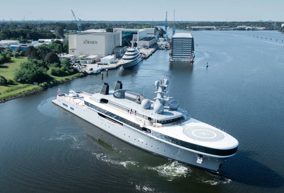 114m Lürssen Superyacht Nausicaä Delivered Following Landmark Fuel-Cell Build