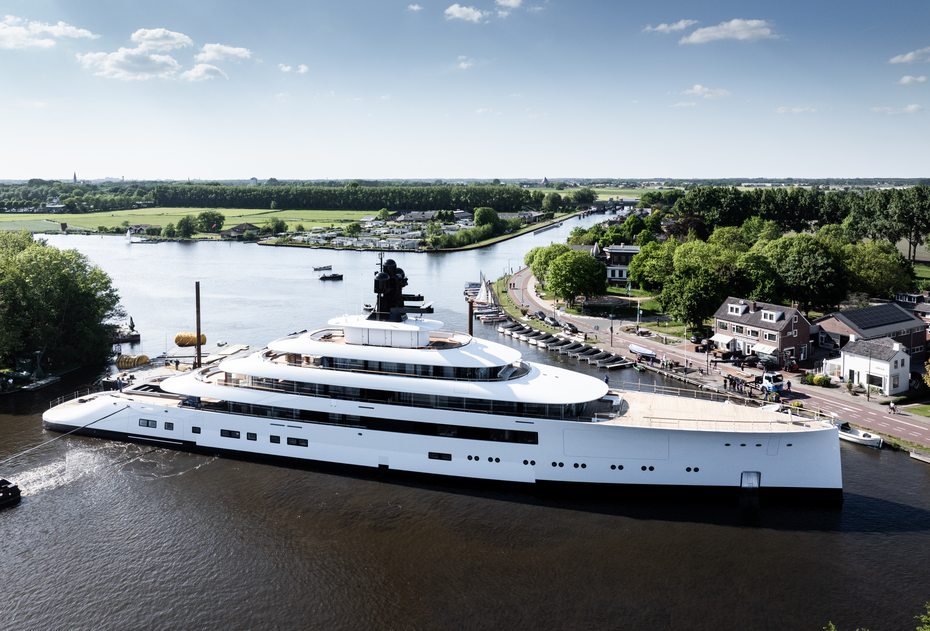 Feadship Launches 100m Superyacht Project 824