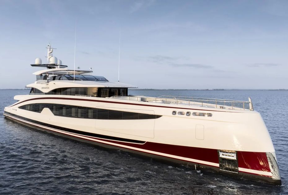 The Heesen Superyacht Sparta Takes Dual Wins at 2024 ISS awards