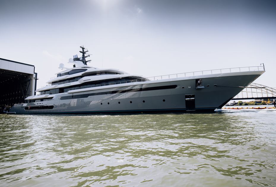 Oceanco Launches 111m Hybrid Superyacht Leviathan with Research Capability