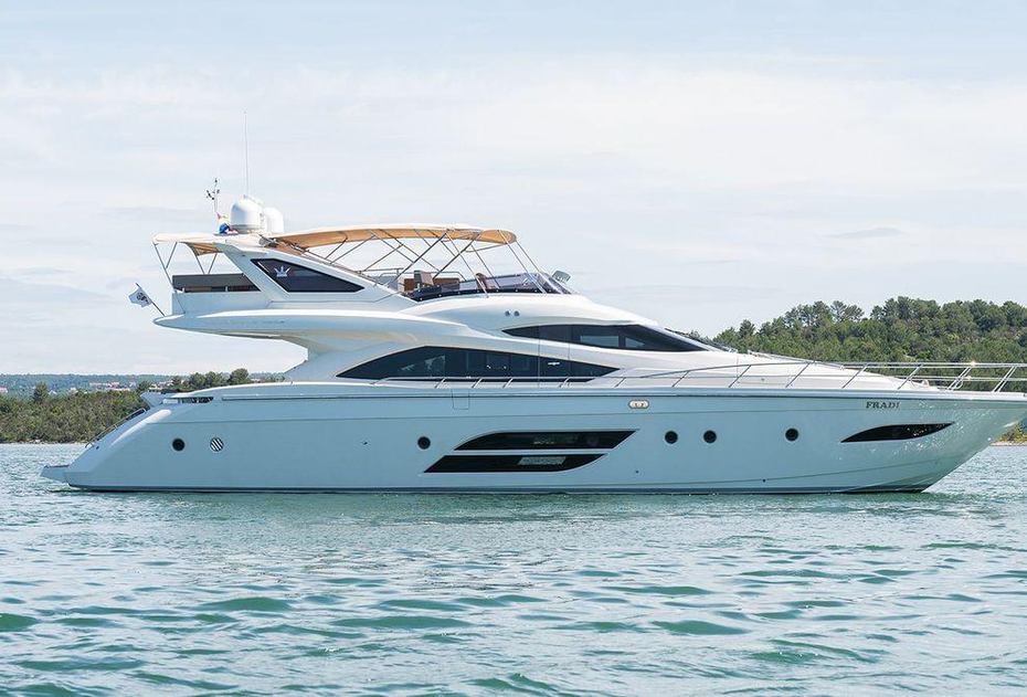 24m Dominator 780 Motor Yacht Fradi Receives €250,000 Price Reduction