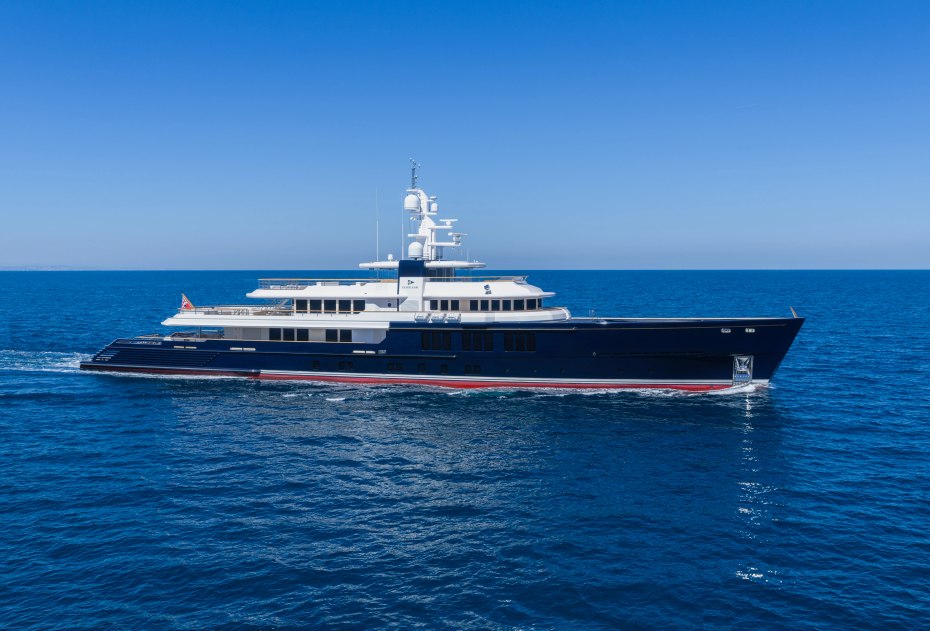 70m CRN Superyacht Cerulean Delivered Following Three-Year Custom Build