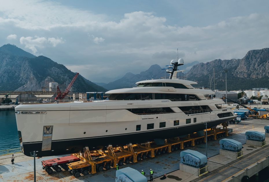 Alia Yachts Launches 60m Full-Custom Superyacht Serenity II Ahead of 2026 Delivery