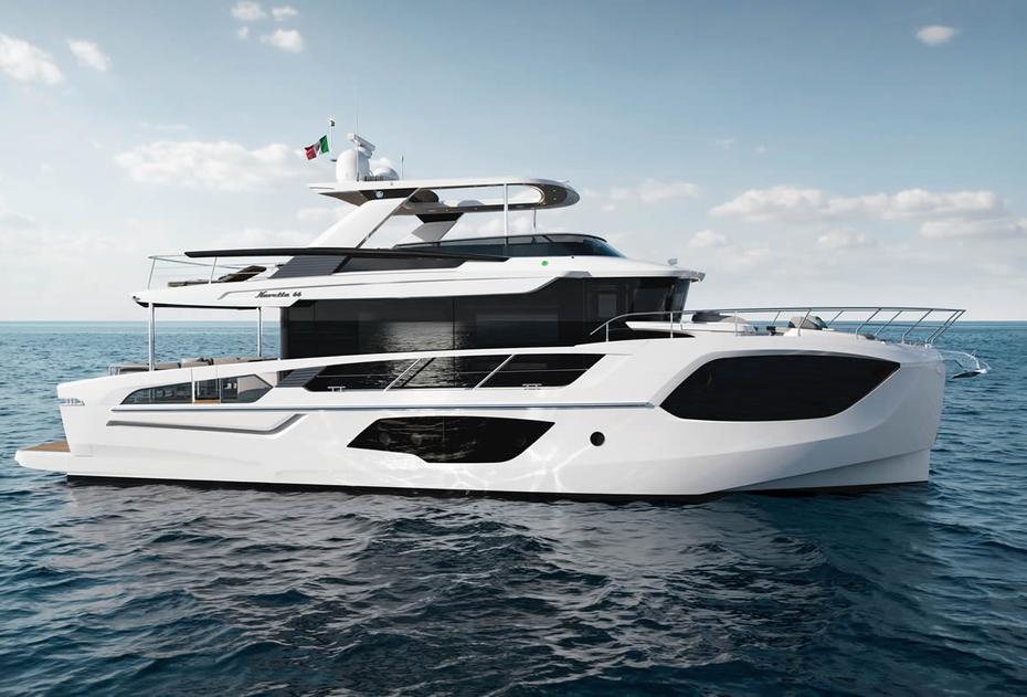 20m Absolute Navetta 66 and 17m Navetta 58 Motor Yachts to Make US Debuts at FLIBS 2026