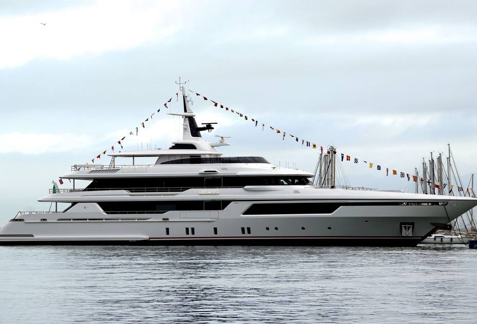 57m Codecasa Superyacht Legacy 4 Successfully Launched in Viareggio