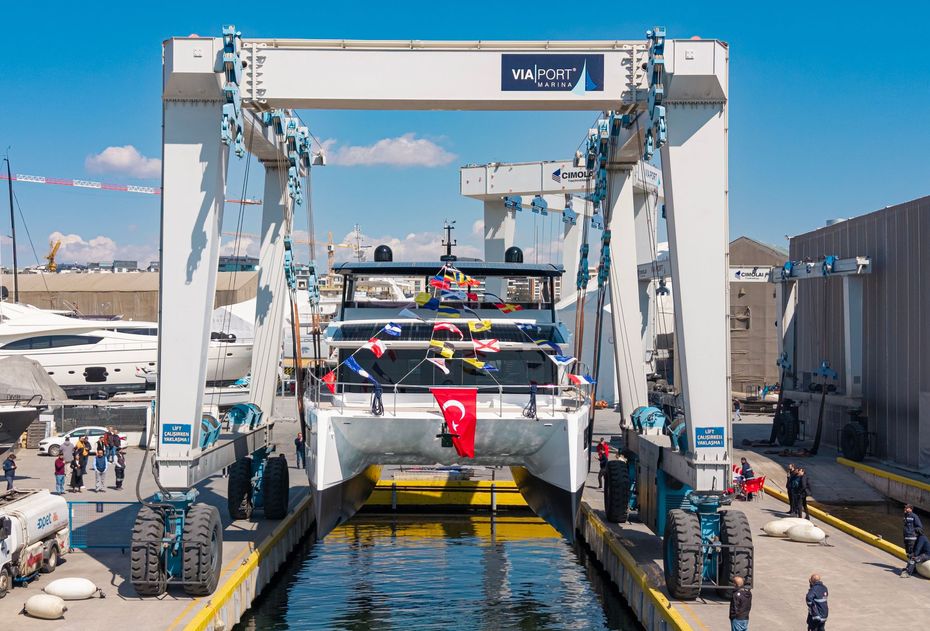 First VisionF 65 Catamaran Launched as Turkish Yard Enters Sub-80ft Market