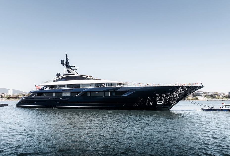 76m Turquoise Yachts Custom Superyacht N2H Has Launched as Builder’s First Hybrid Vessel 