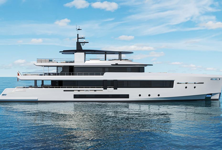 Cantiere delle Marche Custom 45m New Build Explorer Yacht Sold