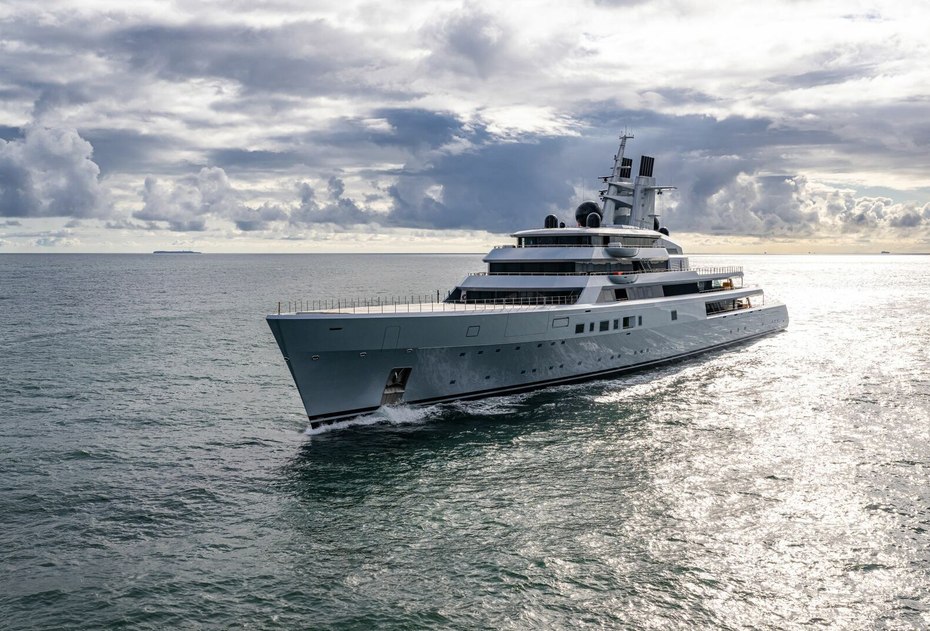 Lürssen delivers 142m superyacht Dragonfly