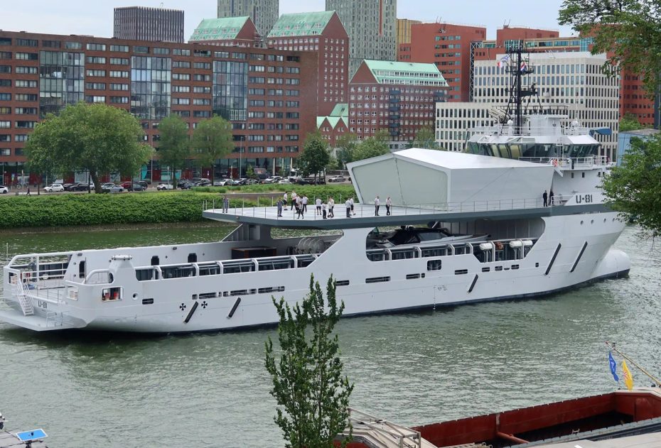VIDEO: Converted 80m+ Support Vessel U-81 Spotted for First Time Following Rebuild