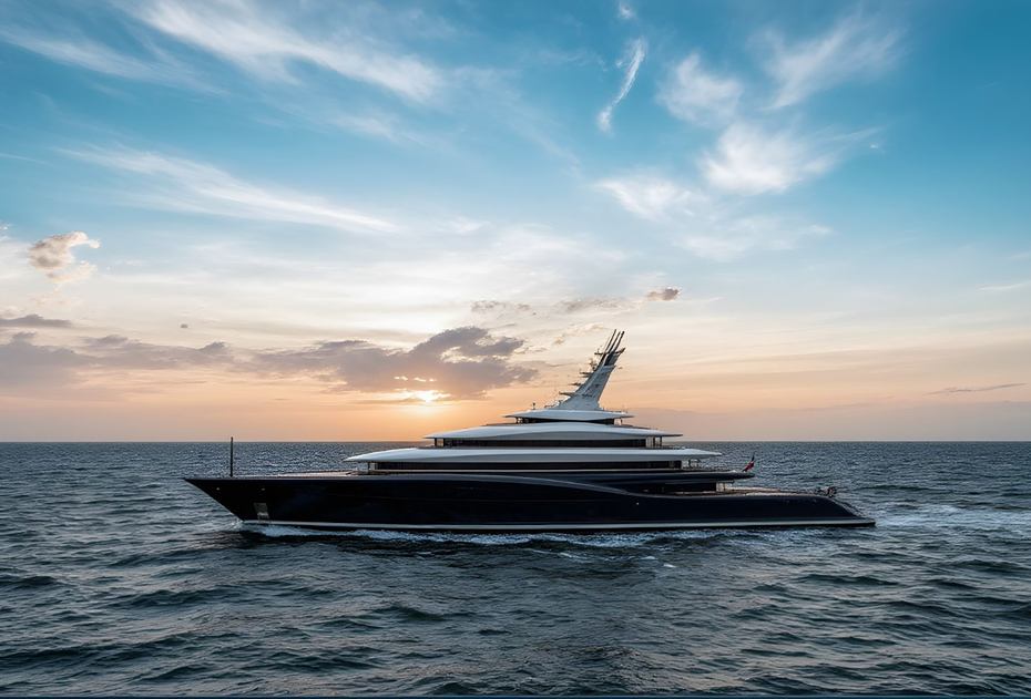 Feadship Project 821 on Sea Trials: The Pioneering Hydrogen Fuel-Cell Superyacht